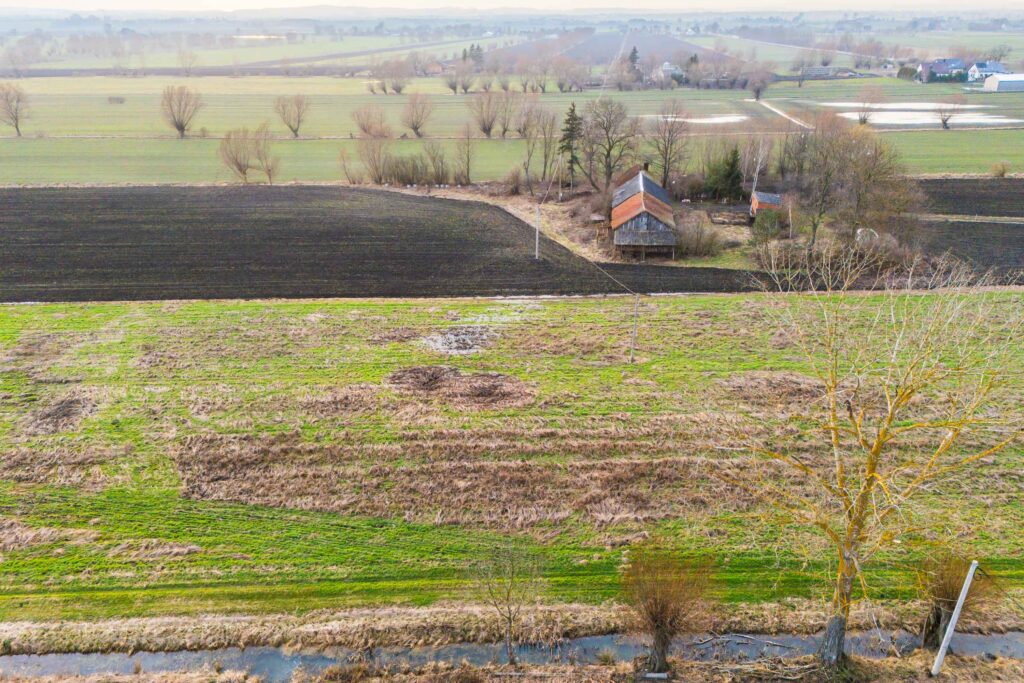 Działka budowlana 1836m2 Suchy Dąb