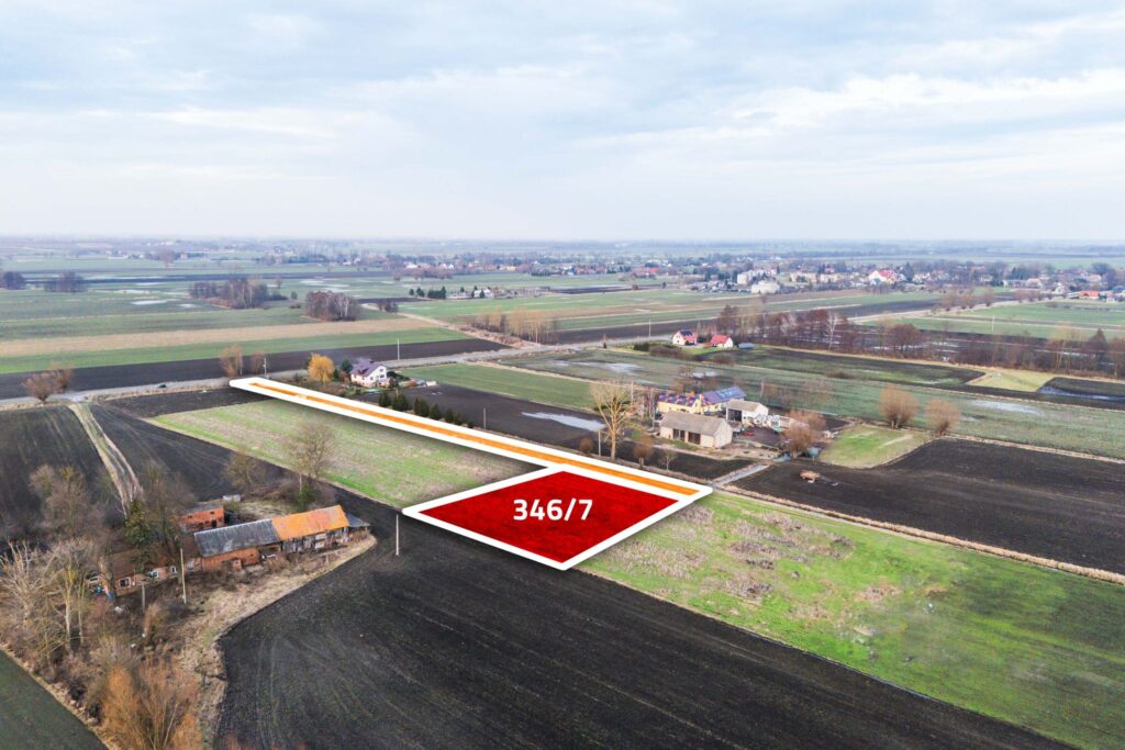Działka budowlana 1836m2 Suchy Dąb