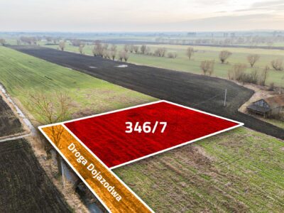 Działka budowlana 1836m2 Suchy Dąb